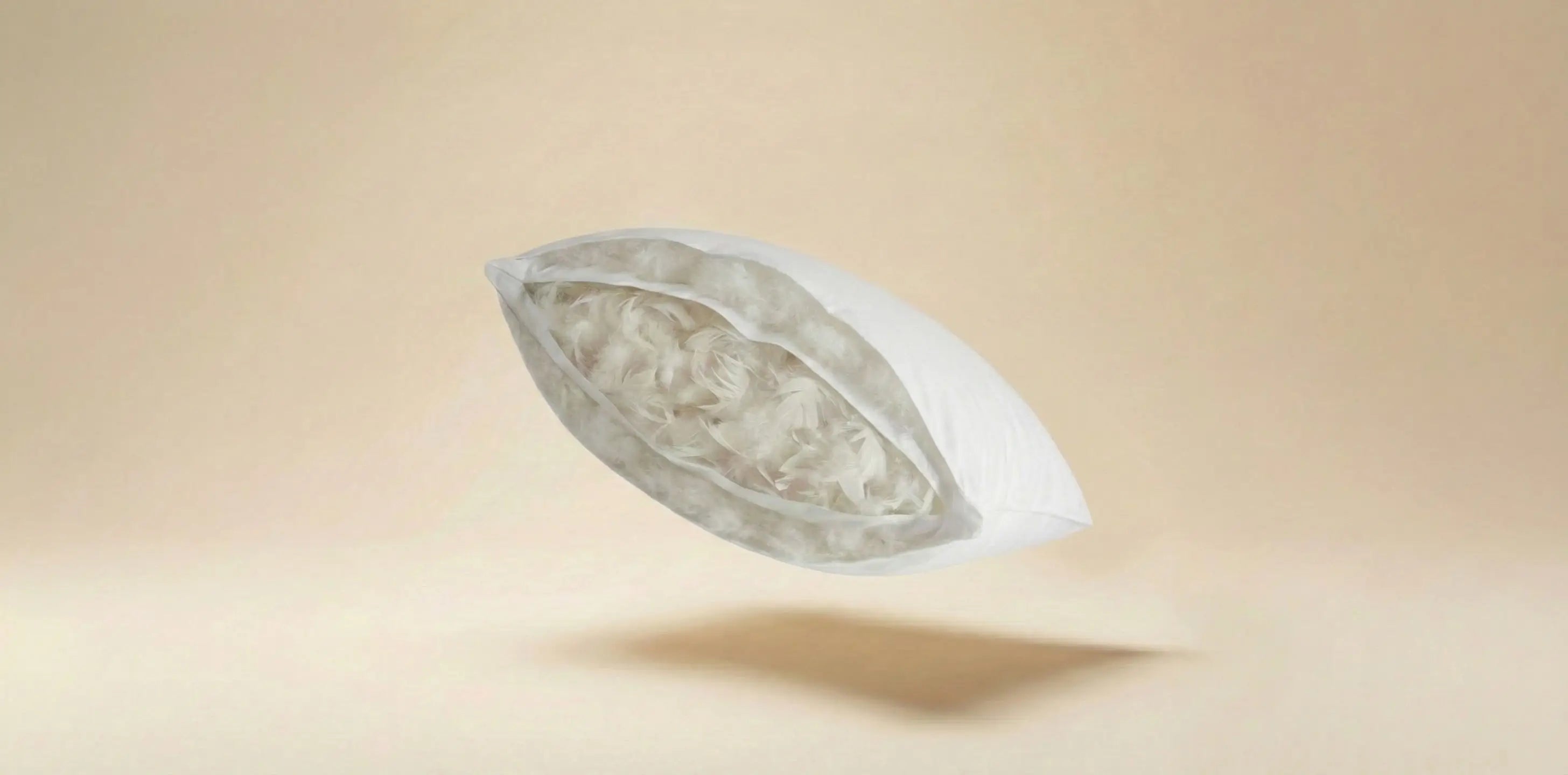 schwebendes Kopfkissen mit einer 3-Kammer-Darstellung